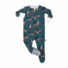 Tiger Tiger Bamboo Viscose Footed Sleeper from Peregrine Kidswear