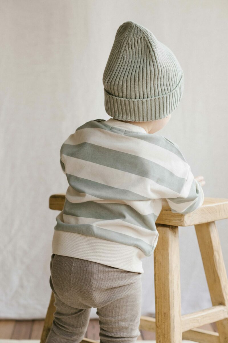 Grayson Pullover in Essential Stripe