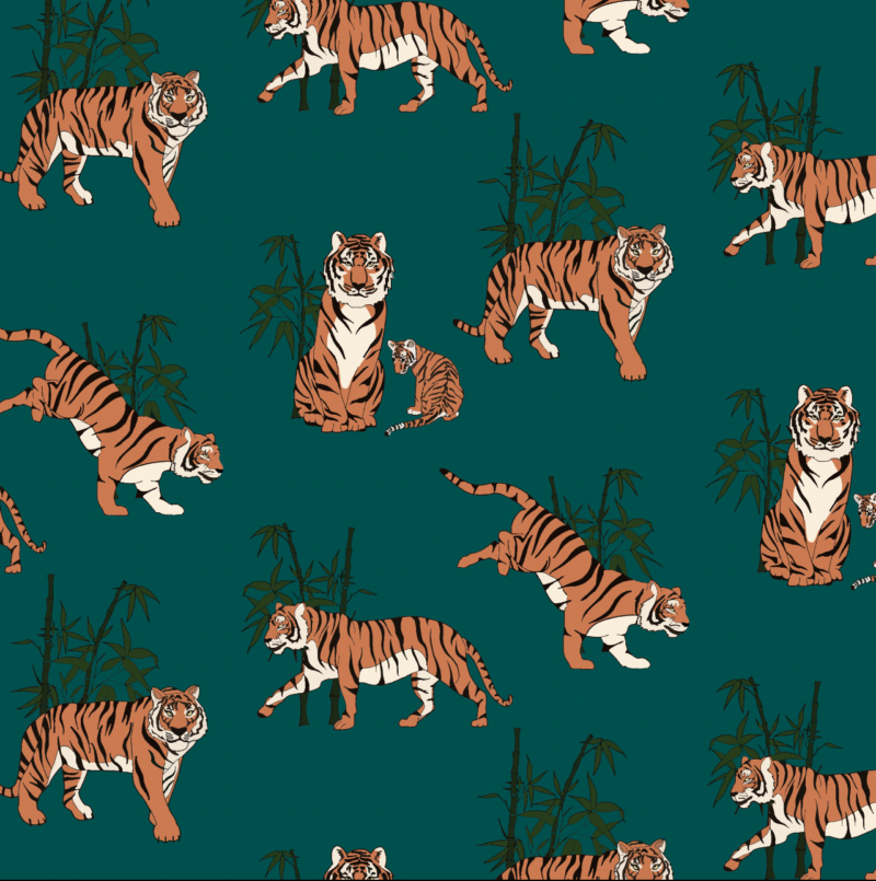 Tiger Tiger Bamboo Viscose Footed Sleeper