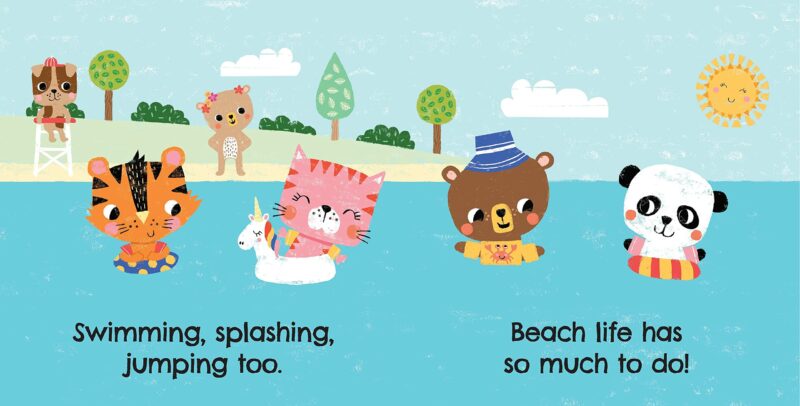 My Beach Baby Board Book from