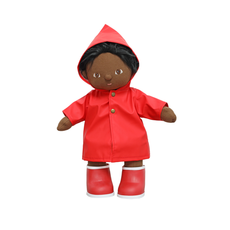 Olli Ella Dinkum Dolls Rainy Play Set in Red