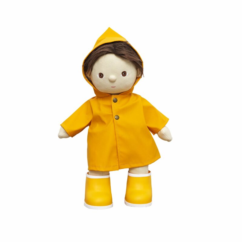 Olli Ella Dinkum Dolls Rainy Play Set in Yellow