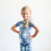 Cookie Monster Short Sleeve Pajama Set from Copper Pearl