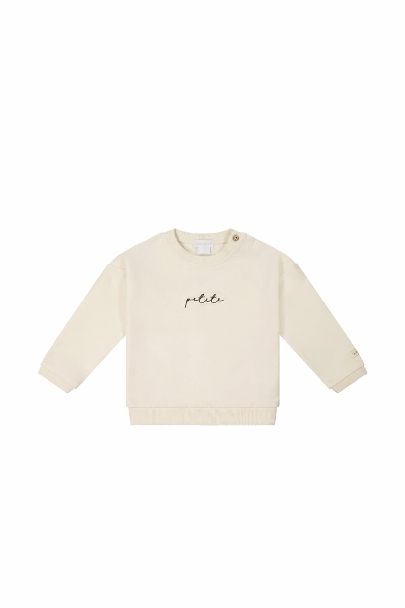 Damien Sweatshirt in Cloud available at Blossom