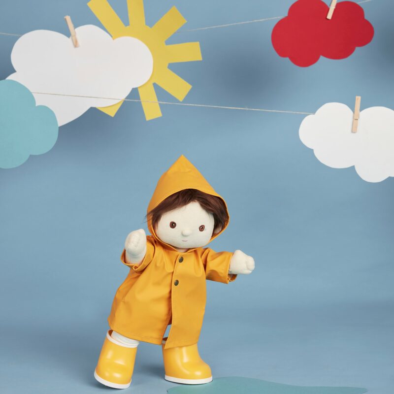 Dinkum Dolls Rainy Play Set in Yellow from Olli Ella