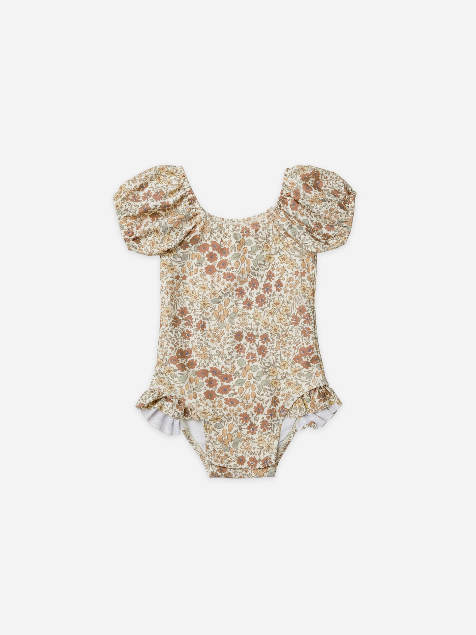 Quincy Mae Catalina One-Piece Swimsuit In Wildflowers