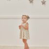 Ruffle Swing Dress In Daisy Fields from Quincy Mae