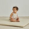 Penny Romper In Silver Gingham from Quincy Mae Penny Romper In Silver Gingham from Quincy Mae