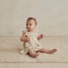 Ruffle Swing Dress In Daisy Fields
