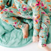 Flower Child Ruffle Convertible Footie