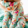 Flower Child Ruffle Convertible Footie available at Blossom