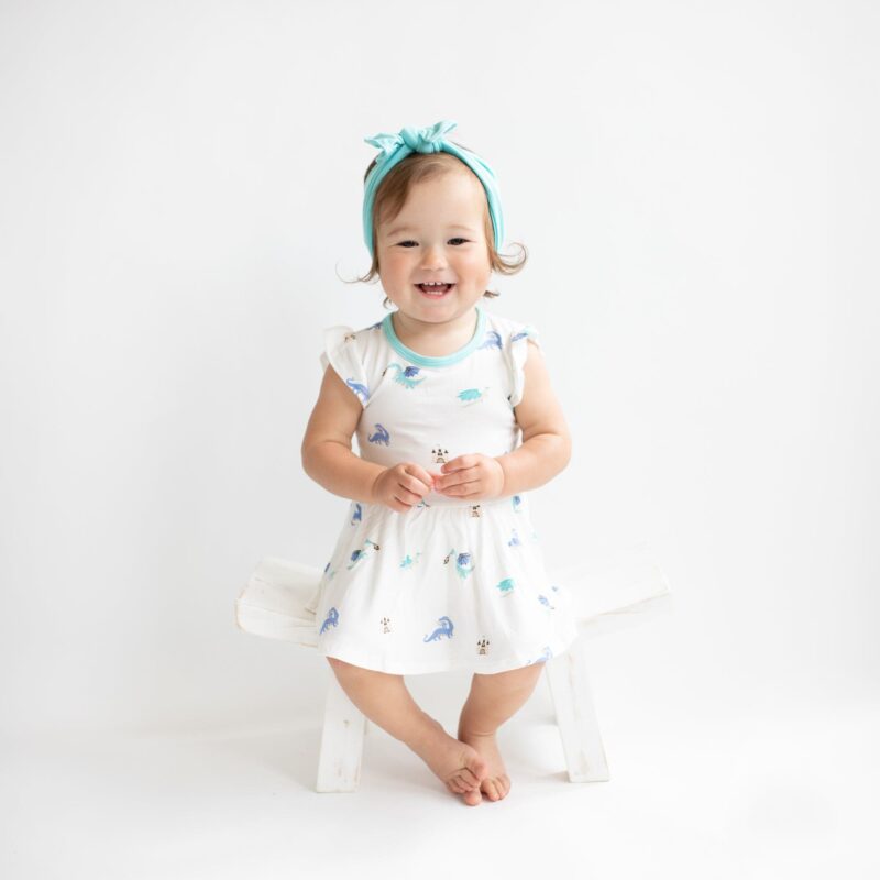 Kyte BABY Twirl Bodysuit in Dragon 