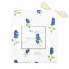 Crib Sheet in Periwinkle Bluebonnet made by Kyte BABY