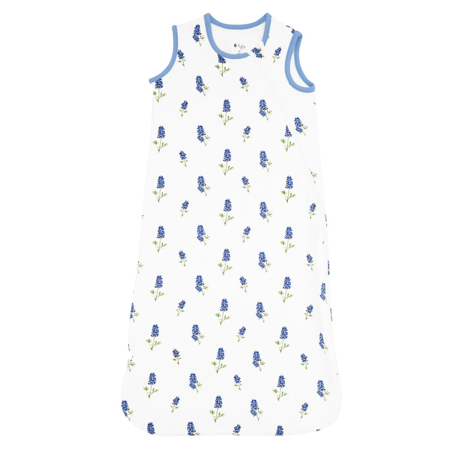 Kyte Baby Zippered Footie - Periwinkle Bluebonnet