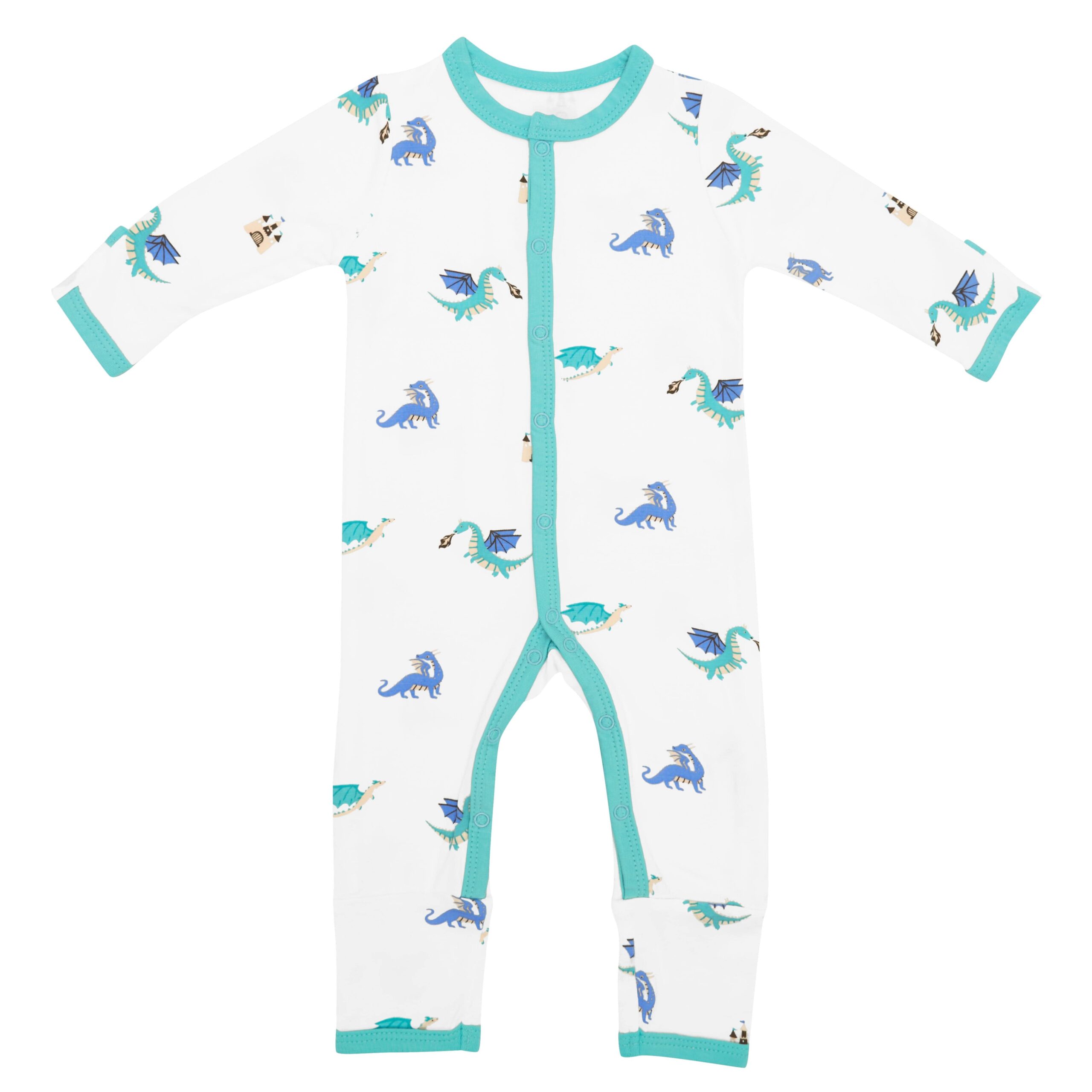 Kyte BABY Snap Romper in Dragon