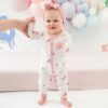 Snap Romper in Unicorn from Kyte BABY