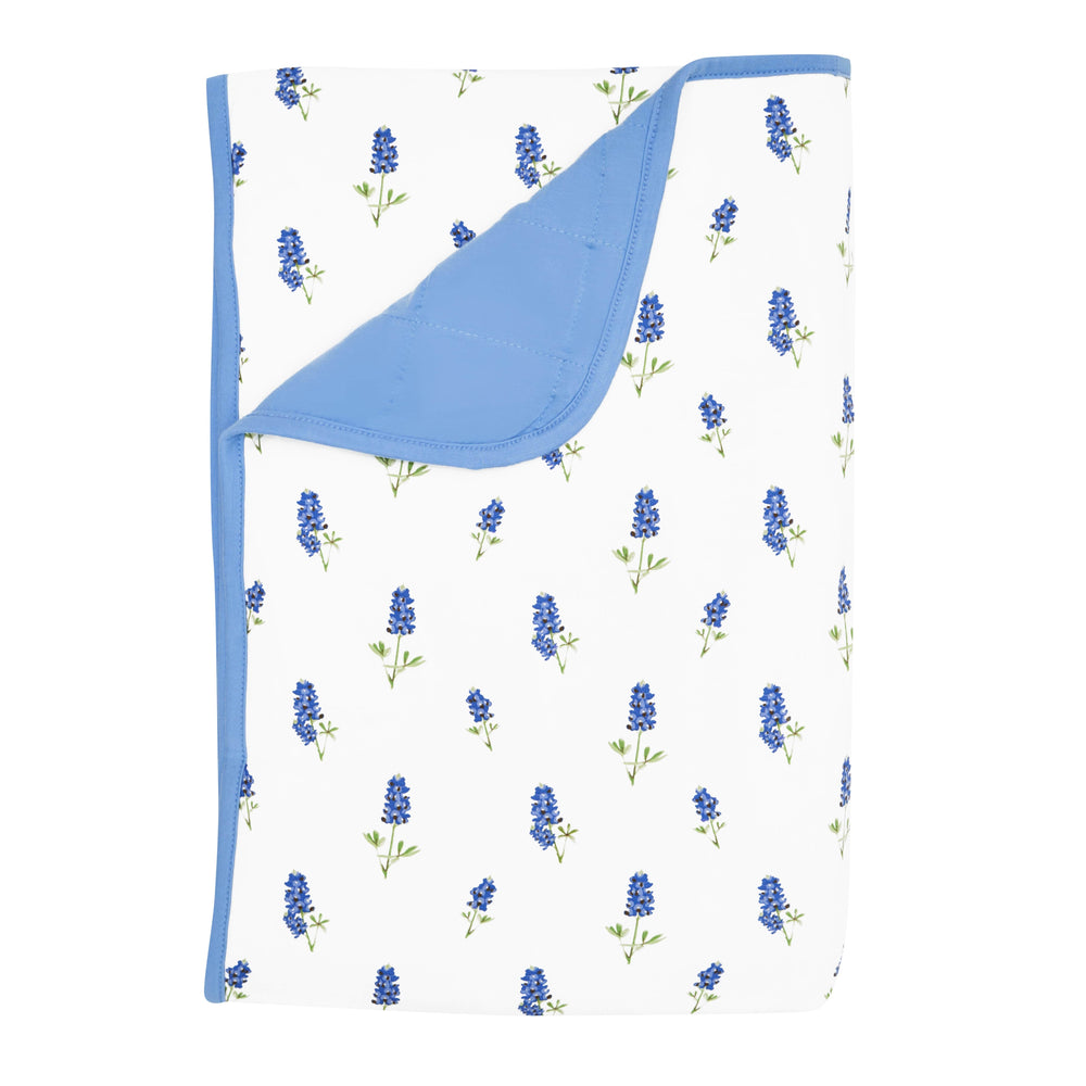 Kyte BABY Toddler Blanket in Periwinkle Blossom