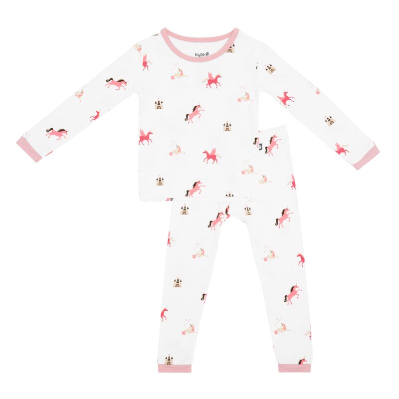 Kyte BABY Toddler Pajama Set in Unicorn 