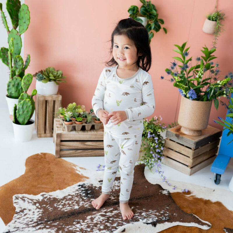 Toddler Pajama Set in Western from Kyte BABY
