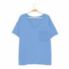 Women’s V-Neck in Periwinkle  from Kyte BABY