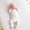 Zippered Romper in Unicorn  from Kyte BABY