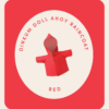 Olli Ella Dinkum Dolls Rainy Play Set in Red Toys