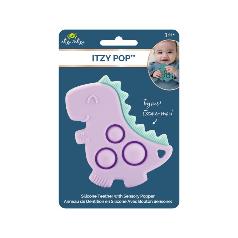 Itzy Pop Lilac Dino Toys