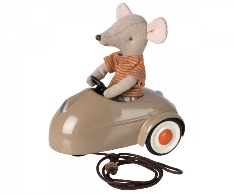 Maileg Brown Mouse Car