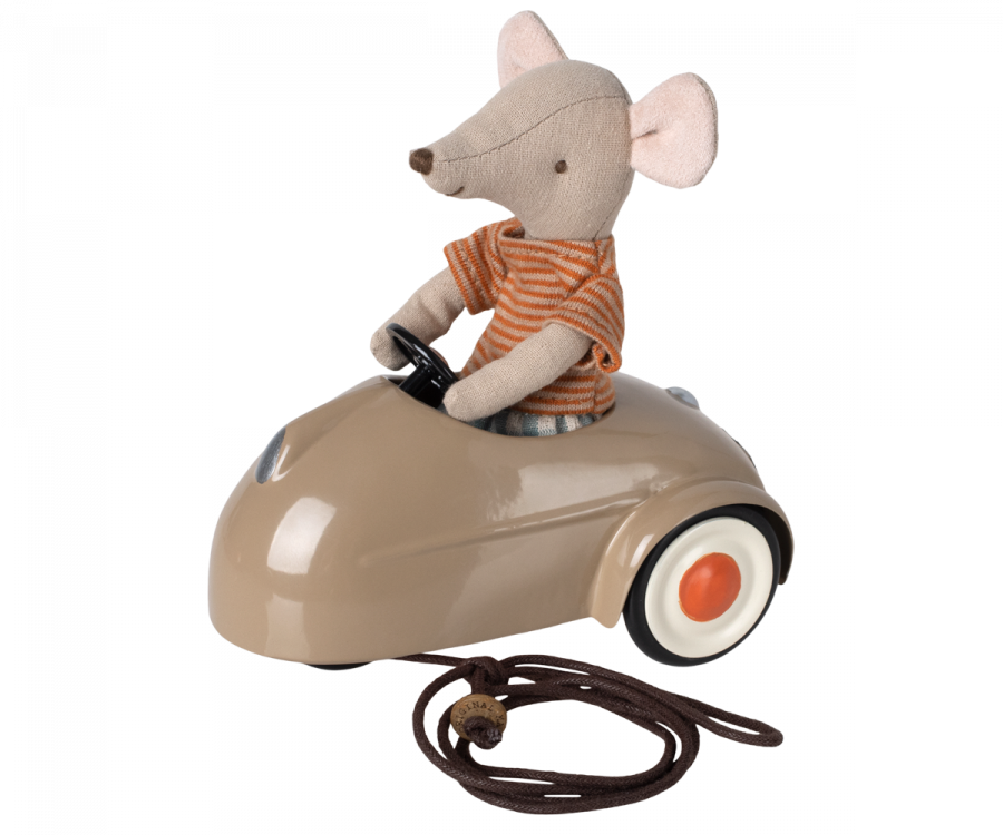 Maileg Brown Mouse Car