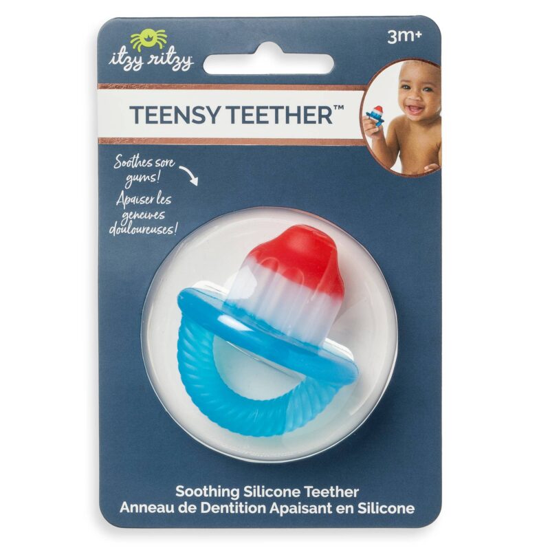 Teensy Teether Hero Pop Soothing Silicone Teether made by