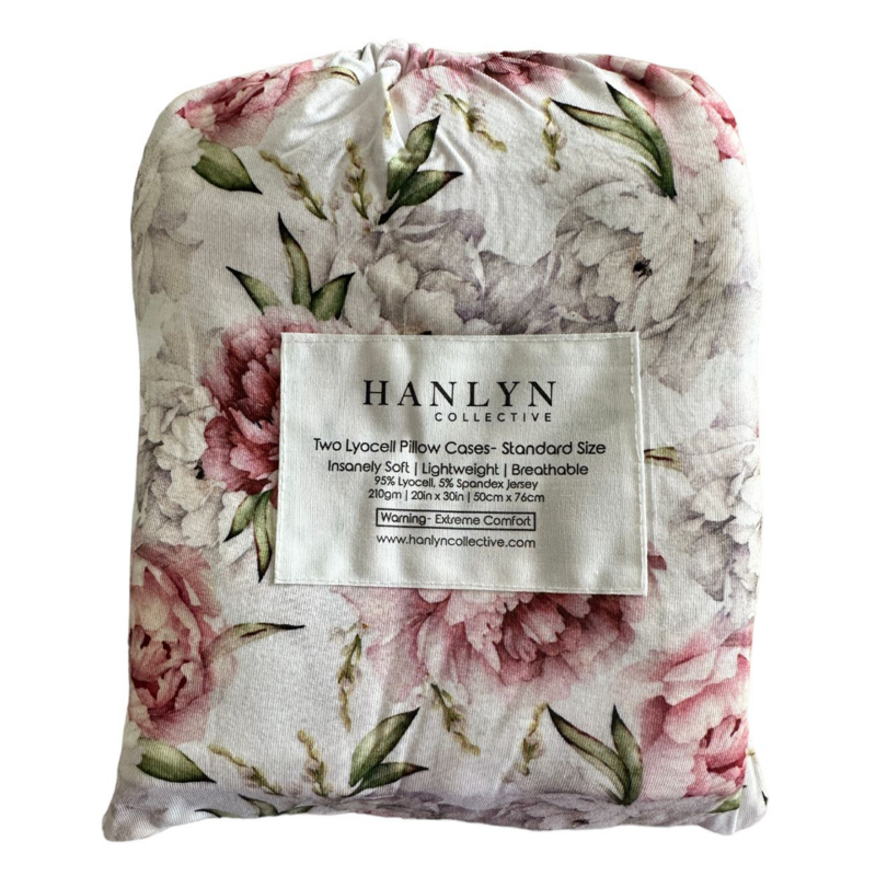 Only In My Dreams Bamboo Lyocell Standard Pillow Cases from Hanlyn Collective