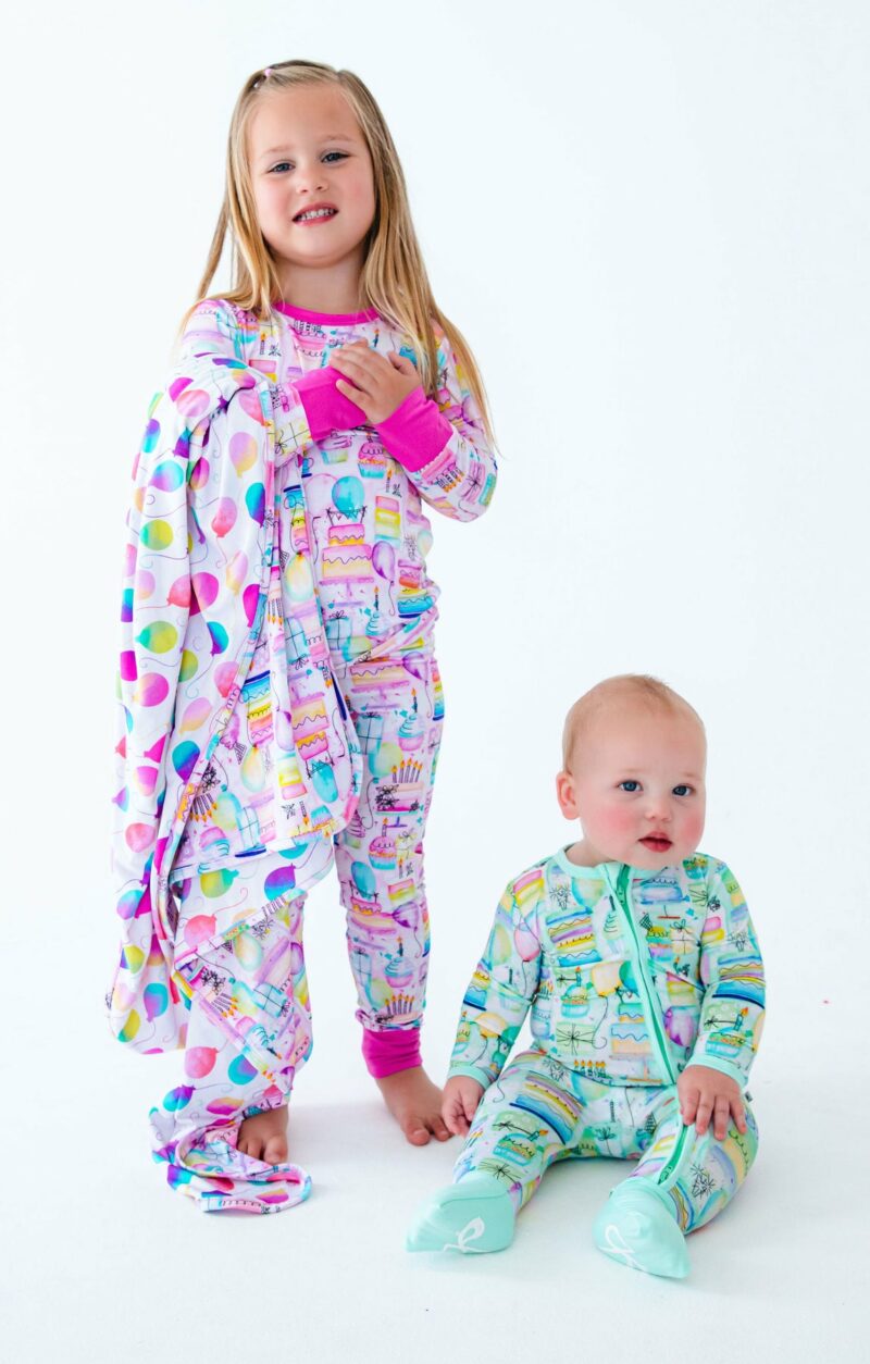 Harper Bamboo Viscose Birdie Blanket from Birdie Bean