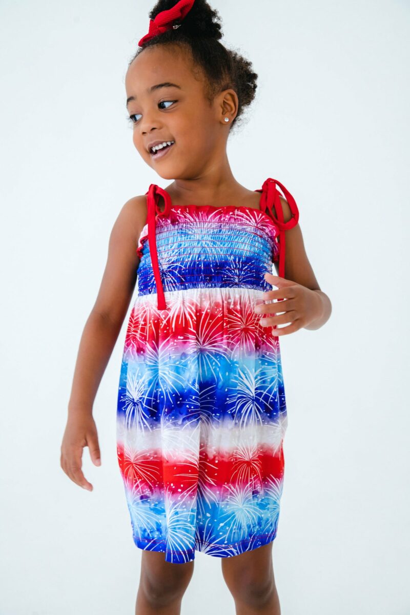 Birdie Bean Indy Bamboo Viscose Smocked Birdie Dress