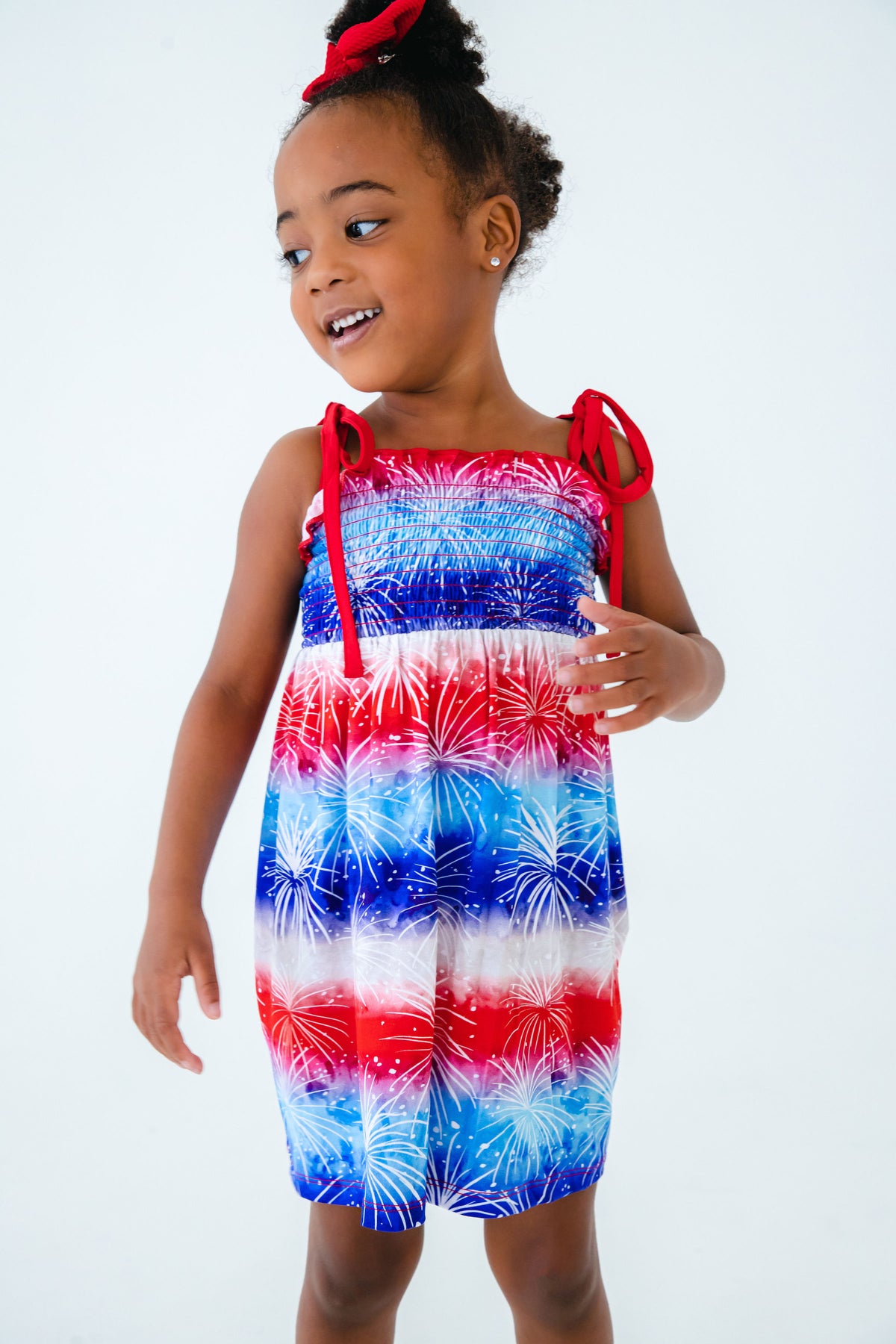 Birdie Bean Indy Bamboo Viscose Smocked Birdie Dress