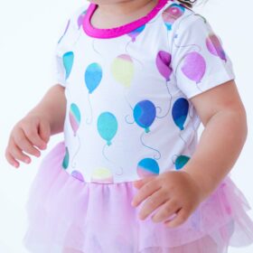 Birdie Bean Gia Bamboo Viscose Metallic Tulle Bubble
