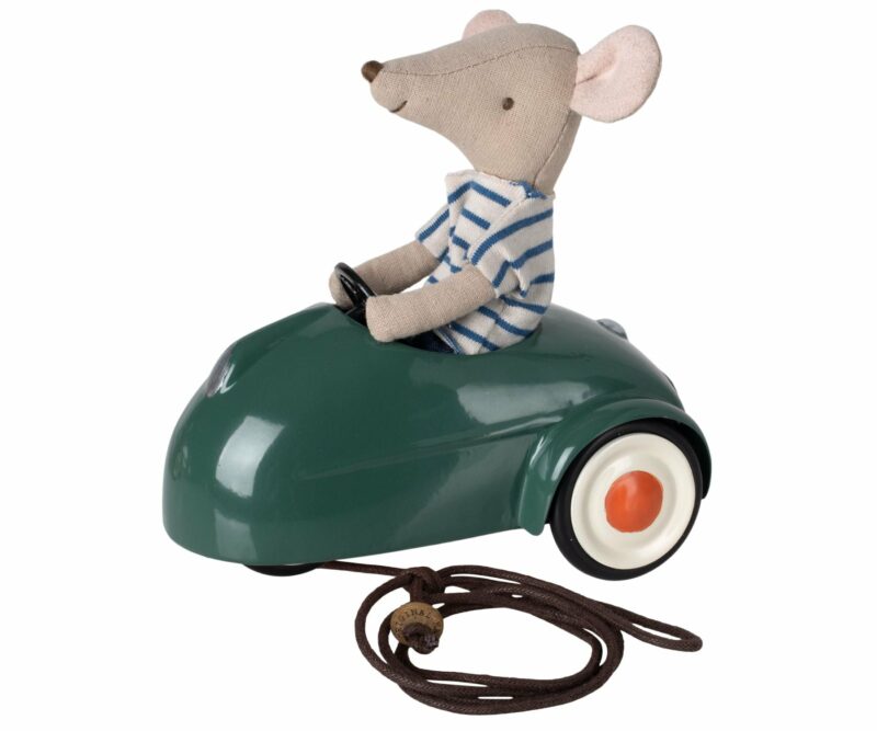 Maileg Dark Green Mouse Car