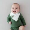 Bib in Hunter Rainbow  from Kyte BABY