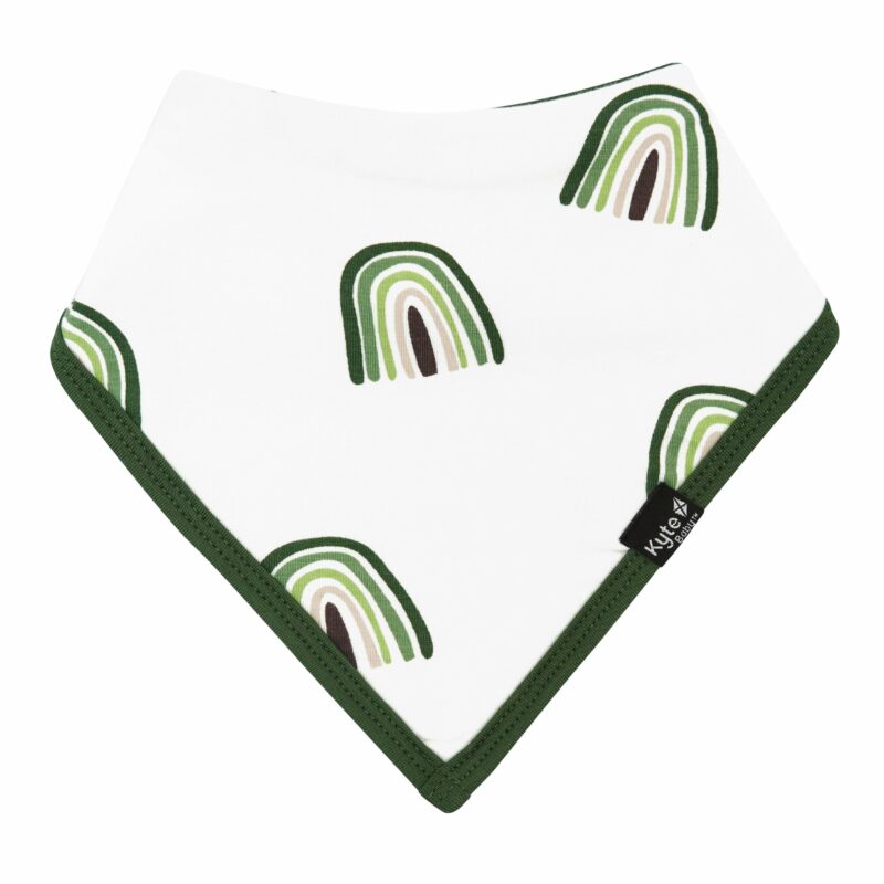 Kyte BABY Bib in Hunter Rainbow 