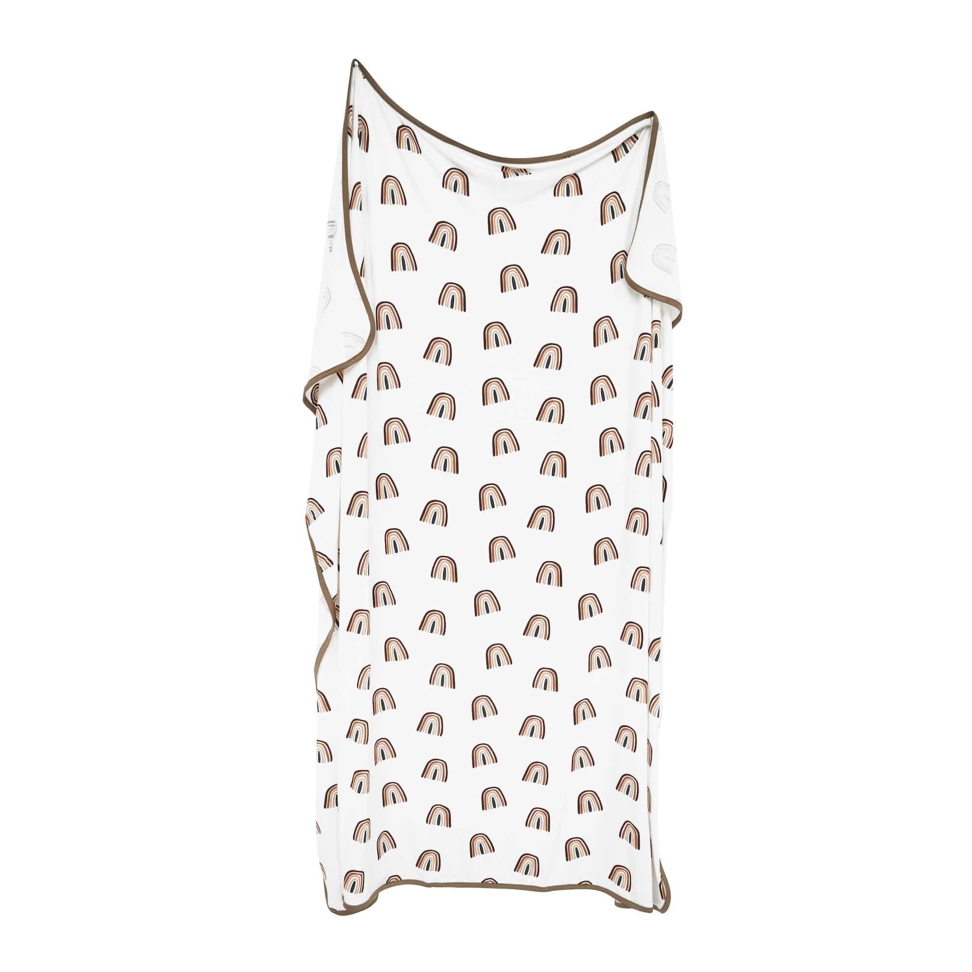 Kyte BABY Swaddle Blanket in Coffee Rainbow 