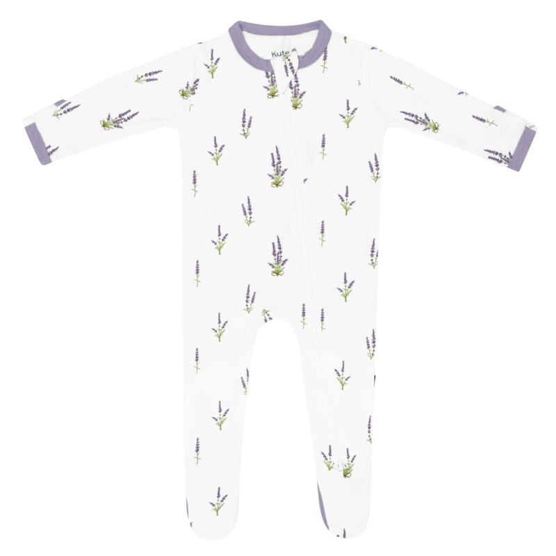 Kyte BABY Zippered Footie in Lavender