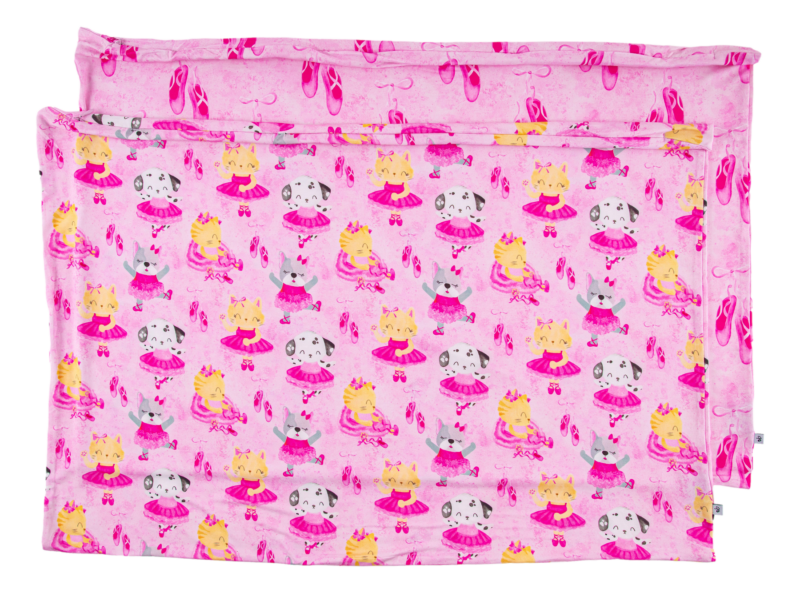 Cassie & Odette Bamboo Viscose Zipper Pillowcase Set made by Birdie Bean
