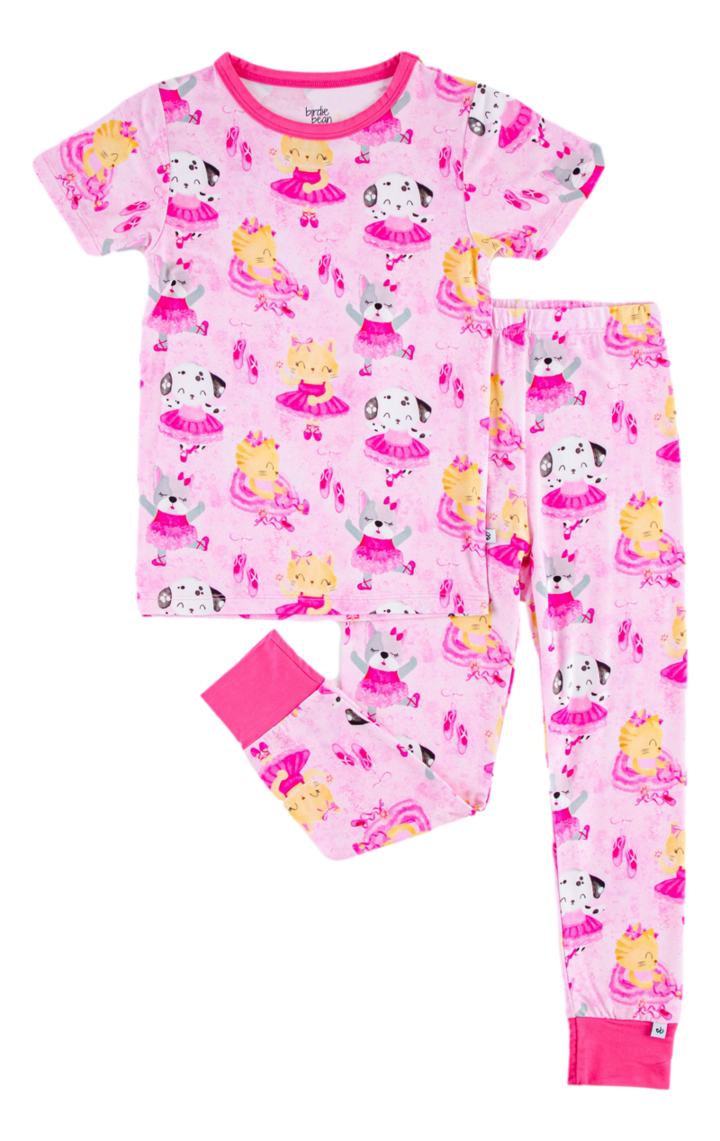Cassie Bamboo Viscose Short Sleeve Pajama Set