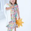 Miley Bamboo Viscose Plush Toddler Birdie Blanket from Birdie Bean
