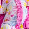 Delia Bamboo Viscose Rufflle Convertible Romper from Birdie Bean