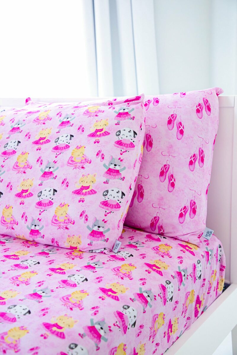 Birdie Bean Cassie & Odette Bamboo Viscose Zipper Pillowcase Set