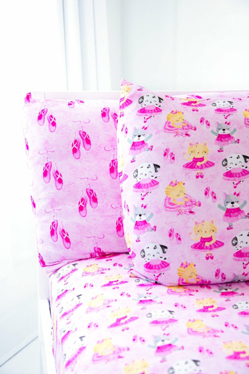 Cassie & Odette Bamboo Viscose Zipper Pillowcase Set from Birdie Bean