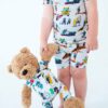 Birdie Bean Anthony Bamboo Viscose Doll Romper 18 Inches