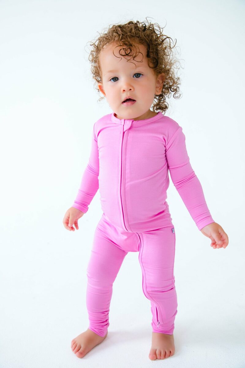 Bon Bon Bamboo Viscose Ruffled Convertible Romper from Birdie Bean
