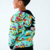 Robby Bamboo Viscose Dinosaur Hoodie from Birdie Bean