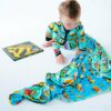 Robby & Ivan Bamboo Viscose Birdie Blanket from Birdie Bean